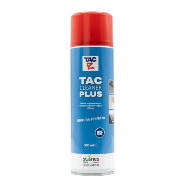TAC CLEANER PLUS Solvente sgrassante multiuso, sicuro e veloce, non lascia residui oleosi